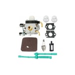 Odipie - Carburateur Stihl FS55 FS38 FS45 FS46 FS55C FC55 FS74 FS75 FS76 FS80 KM85 avec filtre à air tuyau de carburant pour débroussailleuse