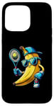 Coque pour iPhone 15 Pro Max Banane Tennis Cool Lunettes Casquette Gants