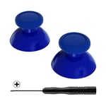 eXtremeRate Blue Replacement 3D Joystick Thumbsticks, Analog Thumb Sticks with Cross Screwdriver for Nintendo Switch Pro Controller