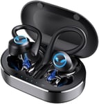 Écouteurs Bluetooth, Écouteurs Sans Fil Q23 Pro Bt 5.1 Étanches À Réduction De Bruit Avec Micro, Idéal Pour Les Voyages Sportifs (Noir)[L1576]