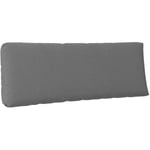 Coussins de palettes Coussins de dossier , Gris, 120 x 40 cm Vicco