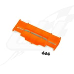 [FR] Traxxas Alettone Rustler 4X4 Arancio - 6721T