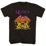 Queen T Shirt Officiell Logo Crest Queen T-shirt L