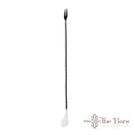 BAR Cuillière à Café Trident 45 CM Noir The Bars Cuillère Mixeur Cocktail