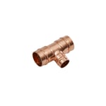 Reducing Tee Solder Ring Bronze 22 x 22 x 15mm Plumbing Fitting Oracstar