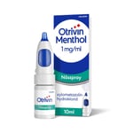 Otrivin Menthol nässpray, lösning 1 mg/ml 10 ml