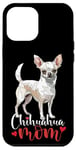 Coque pour iPhone 15 Plus Chihuahua blanc maman chiwawa mère fille