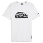 PUMA Bmw M Motorsport Essentials Graphic Tee Men, storlek X-Small