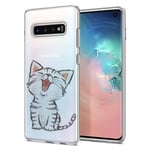 Protective Cover For Samsung Galaxy S10 Motif Mobile Silicone Bag Slim Case