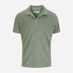 Riviera Terry Polo Short Sleeve - Mint Green