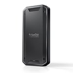 SanDisk Professional 2TB PRO-G40 SSD external Drive, Portable SSD, up to 3000 MB/s, Solid State Drive, Thunderbolt 3 (40Gbps), USB-C (10Gbps), Ultra-rugged IP68 dust/water resistance. Formatted exFAT