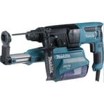 Perforateur-Burineur SDS-plus 800W MAKITA - Ø26mm - système d'aspiration - malette de transport + accessoires