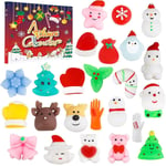 Jul 24 dagars nedräkning adventskalender Squishy Toys Blind Box Xmas Barn Pojkar Flickor Presenter