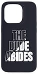 iPhone 15 Pro The Dude Abides Vintage Design For Film Loving Bowler Case