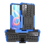 Xiaomi Poco M4 Pro 5G Heavy Duty Case Blue