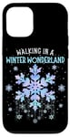 iPhone 12/12 Pro Walking In A Winter Wonderland Tie Dye Snowflake Christmas Case