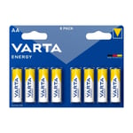 Varta Bli Energy AA batterier, 8 stk