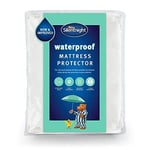 Silentnight Waterproof Mattress Protector – Deep 30cm Fitted Skirt and Soft