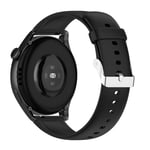 Huawei Watch 3 Pro Strap Flexible Silicone Black