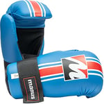 manus 5242-6003 Gants de réception de Football américain Mixte-Adulte, Bleu/Rouge, s