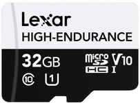 Minneskort Memory Micro Sdhc 32Gb Uhs-I/Lmshged032g-Bcnng Lexar