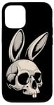 iPhone 12/12 Pro Bunny Skull Cross Bone Crossbones Jolly Roger Bad Rabbit Case