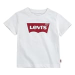 Levi's Kids s/s Batwing Tee Baby Boys, White, 9 Months