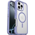 OtterBox Defender Series XT MagSafe Case for iPhone 16 Pro Max, Shockproof, Drop proof, Ultra-Rugged, Protective Case, 7x Tested to Military Standard, Clear/Purple