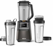 Sencor Srm 3150Ss Sbu 7878Bk Automatisk Vakuum Super Blender, 1500 Watt, Smoothie, 7 Programmer, Juodas, Plast