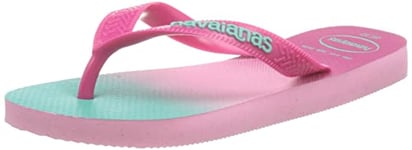 Havaianas Women's TOP Fashion Flip-Flop, Pink Lemonade, 3/4 UK