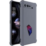 IMAK Asus ROG Phone 5 etc. Cover med skærmbeskytter - matgrå