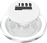 EST - 1990 - True Classic - Vintage Retro Aesthetic Birthday PopSockets PopGrip for MagSafe