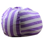 BALALALA Fauteuil Pouf Rembourré, Rangement pour Peluches, Sac de Rangement pour Jouets, Pouf Poire Rangement pour Jouets Mous et Extra Large, pour Literie, Oreillers - Tissu et Poignée Solides