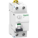 Schneider Electric - Acti9, iID interrupteur différentiel 2P 25A 10mA type ac - A9R10225