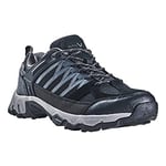 Black Crevice Chaussures de Trekking Homme I Low Cut I Chaussures de randonnée imperméables I Chaussures de Sport Outdoor Haute qualité I Chaussures rembourrées avec Un Excellent Amorti