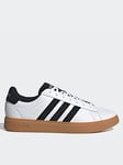 adidas Sportswear Men's Grand Court 2.0 Trainers - White/black, White/Black, Size 6, Men