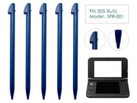 5 x Blue Stylus for Nintendo 3DS XL/LL Plastic Stylus Replacement Parts Pen