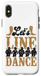 iPhone X/XS Line Dancing Dance Teacher Let's Line Dance Case