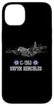 Coque pour iPhone 14 Plus Avion de transport militaire américain C-130J