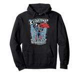 Superman The Man Of Steel Pullover Hoodie