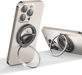 Support D'anneau De Téléphone Magnétique, Poignée De Téléphone Portable À 360 ° Avec Aimant Double Face, Béquille À Anneau De Doigt Pour Iphone 16 15 14 13 12, Samsung, Tous Les Sm[Sma071667]