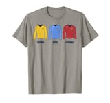 Star Trek The Original Series Divisions Hand Drawn T-Shirt T-Shirt