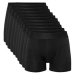 Resteröds Kalsonger 10P Bamboo Boxer Brief Svart Small Herr