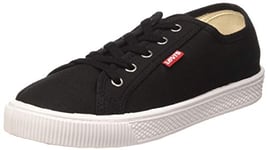 Levi's Women's Malibu Beach S Sneakers, Schwarz Regular Black 59, 6 UK