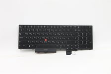 Lenovo ThinkPad P17 Gen 1 Keyboard Russian Black Backlit 5M10Z54359