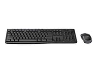 Logitech MK270 Wireless Combo - Ensemble clavier et souris - sans fil - 2.4 GHz - Belge