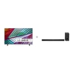 LG UR76 65" 4K LED TV + LG S90TY 5.1.3 Soundbar Dolby Atmos -tuotepaketti