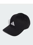 adidas New Logo Baseball Cap, Black/White, Size M-L, Men