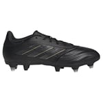 adidas Mixte Copa Pure II League Football Boots Soft Ground Chaussures Terrain Mou, Core Black/Carbon/Gold met, 42 2/3 EU