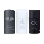 Calvin Klein 3-pack Calvin Klein Deostick (Eternity + CK One + CK Be 75ml)